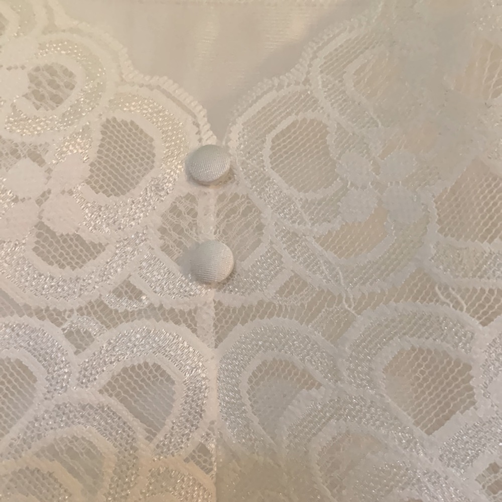 Ladies White Lace Camisole Sz 38 - Picture 6 of 7